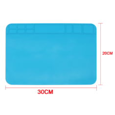 Tapete de silicone isolante t&eacute;rmico 30 x 20 cm