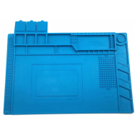 Tapete de Trabalho em Silicone S-160 Magn&eacute;tico Isolante T&eacute;rmico 45 x 30 cm