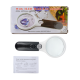Lupa de bolso 6902A 3x/45x com 3 LEDs - Thumb - 1
