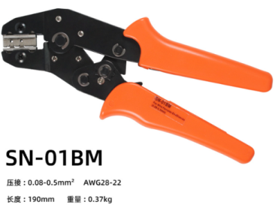 Alicate de Crimpagem Autoajust&aacute;vel COLORS SN-01BM AWG28-20 - Imagem 1