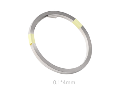 Tira de a&ccedil;o niquelado 0,1 mm x 4 mm, 10 m - Imagem 1