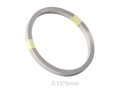 Tira de a&ccedil;o niquelado 0,15 mm x 6 mm 10 m - Imagem 1