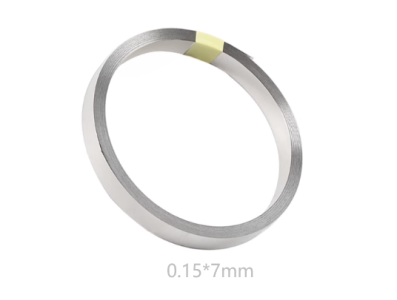 Fita de a&ccedil;o niquelado 0,15 mm x 7 mm x 10 m, 18650 - Imagem 1