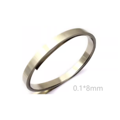 Tira de N&iacute;quel Puro 99,96% 0,1 mm x 8 mm x 5 m