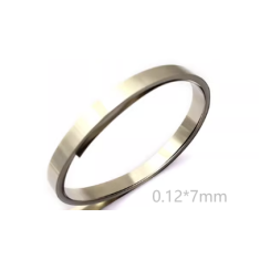 Fita de n&iacute;quel 0,12 mm x 7 mm x 5 m, 99,96% de pureza