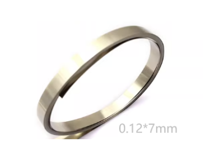 Fita de n&iacute;quel 0,12 mm x 7 mm x 5 m, 99,96% de pureza - Imagem 1