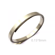 Fita de n&iacute;quel puro 99,96% 0,15 mm &times; 8 mm &times; 5 m