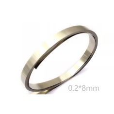 Tira de N&iacute;quel Puro 99,96% 0,2 mm x 8 mm x 5 m