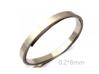 Tira de N&iacute;quel Puro 99,96% 0,2 mm x 8 mm x 5 m - Imagem 1