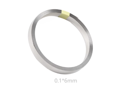 Fita de n&iacute;quel puro 0,1 mm x 6 mm x 10 m, pureza 99,96% - Imagem 1