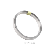 Fita de n&iacute;quel puro 0,1 mm x 6 mm x 10 m, pureza 99,96%