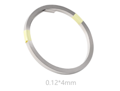Tira de n&iacute;quel puro 99,96% 0,12 x 4 mm x 10 m - Imagem 1
