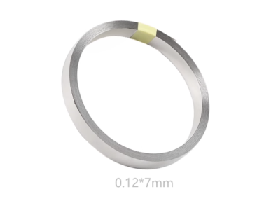 Tira de n&iacute;quel puro 99,96% 0,12 mm x 7 mm x 10 m - Imagem 1