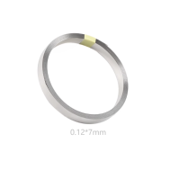 Tira de n&iacute;quel puro 99,96% 0,12 mm x 7 mm x 10 m