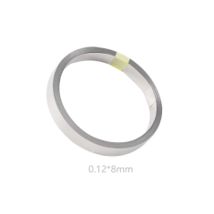 Tira de n&iacute;quel puro 0,12 mm x 8 mm x 10 m, 99,96% de pureza