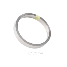 Tira de N&iacute;quel Puro 0,15 x 8 mm x 10 m, 99,96% de pureza