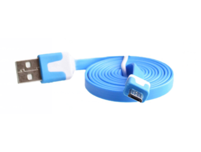 Cabo Micro USB 1m Azul - Imagem 5