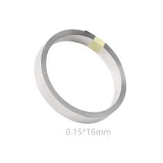 Fita de n&iacute;quel puro 99,96% 0,15 mm x 16 mm x 10 m