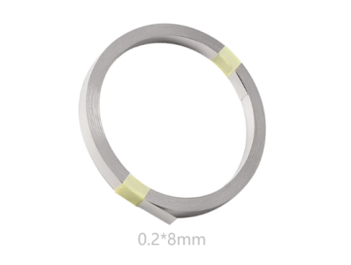Fita de n&iacute;quel puro 99,96% 0,2 mm x 8 mm x 10 m - Imagem 1