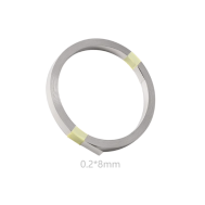 Fita de n&iacute;quel puro 99,96% 0,2 mm x 8 mm x 10 m