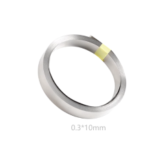 Fita de n&iacute;quel puro 99,96% 0,3 mm x 10 mm x 10 m