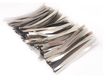 Folha de n&iacute;quel puro 0,15 &times; 6 &times; 100 mm, 100 unidades - Imagem 1