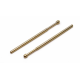 100 unidades PA100-D Sonda de teste met&aacute;lica banhada a ouro, pino 1,36 mm - Thumb - 1