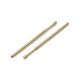 100 unidades PA100-G Sonda de teste banhada a ouro, pino 1,36 mm - Thumb - 1