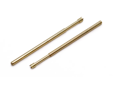 100 pe&ccedil;as PA100-Q2 ponteira de teste met&aacute;lica banhada a ouro, pino 1,36 mm - Imagem 1
