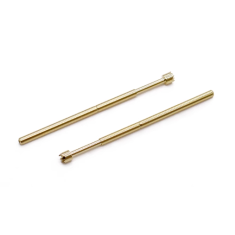 100 unidades PA100-H4, sonda de teste met&aacute;lica banhada a ouro, pino 1,36 mm