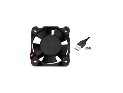 Ventoinha de resfriamento 3010 DC5V hidr&aacute;ulica com alimenta&ccedil;&atilde;o USB - Imagem 1