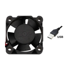 Ventoinha de refrigera&ccedil;&atilde;o DC 5V 3010 com duplo rolamento de esferas e USB