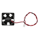 Ventoinha 3510 5V DC com rolamento de esferas duplo, conector XH2.54-2P e cabo de 30 cm - Thumb - 1