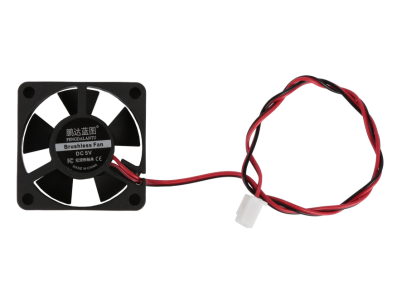 Ventoinha 3510 5V DC com rolamento de esferas duplo, conector XH2.54-2P e cabo de 30 cm - Imagem 1