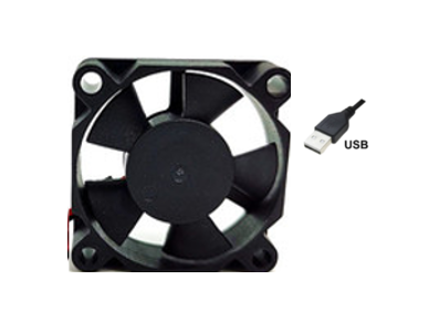 Ventilador DC 5V 3510 com rolamento de esferas duplo e conex&atilde;o USB - Imagem 1
