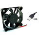 Ventoinha de refrigera&ccedil;&atilde;o 5010 DC 5V com USB e rolamento de esferas duplo - Thumb - 1