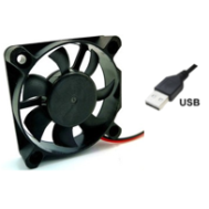 Ventoinha de refrigera&ccedil;&atilde;o 5010 DC 5V com USB e rolamento de esferas duplo