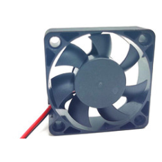 Ventoinha DC 24V 5015 com lubrifica&ccedil;&atilde;o a &oacute;leo, conector XH2.54-2P e cabo de 12 cm
