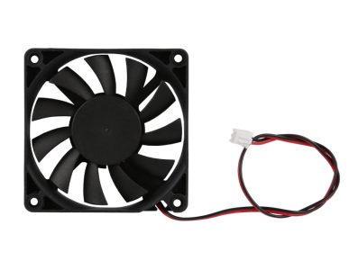 Ventoinha 7010 12V DC rolamento de esferas duplo cabo XH2.54-2P 25 cm - Imagem 1