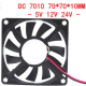 Ventoinha 7010 24V DC com rolamento duplo de esferas, conector XH2.54-2P e cabo 25 cm - Thumb - 1