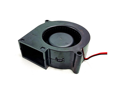 Ventilador centr&iacute;fugo 7530 DC 24V com &oacute;leo, conector XH2.54-2P, cabo 30 cm, 4000 RPM - Imagem 1