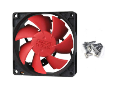 Ventoinha 3F-85 8 cm overclocking com l&acirc;minas curvas, baixo ru&iacute;do e bom volume de ar - Imagem 1