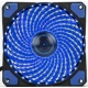 Ventoinha de exaust&atilde;o azul 12025 DC12V LED silenciosa de abertura dupla com 33 LEDs - Thumb - 1