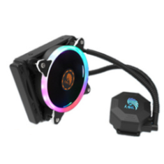 Ventoinha DC12V com controle de temperatura e PWM 5 cores para radiador water cooled (CPU) &mdash; 1 unidade