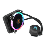 Ventoinha DC12V com controle de temperatura e PWM 5 cores para radiador water cooled (CPU) &mdash; 1 unidade