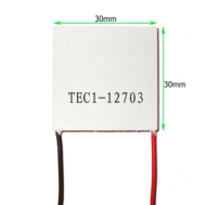 TEC1-12703 M&oacute;dulo Peltier 30 x 30 12 V 3 A Acess&oacute;rio de Refrigera&ccedil;&atilde;o