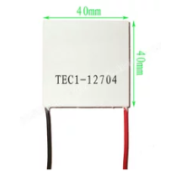 M&oacute;dulo Peltier TEC1-12704 40 x 40 mm 12 V 4 A