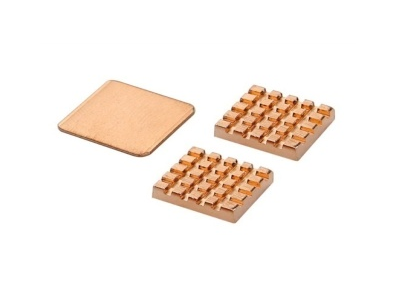 Conjunto de dissipadores em cobre puro ultra resistentes para Raspberry Pi 3B+/4B - Imagem 5