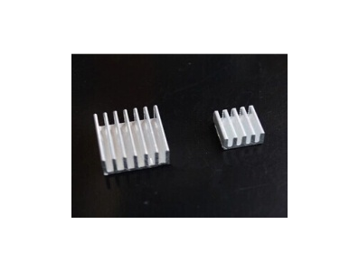 Conjunto 2 em 1 de dissipadores de alum&iacute;nio para Raspberry Pi 3/4 - Imagem 2
