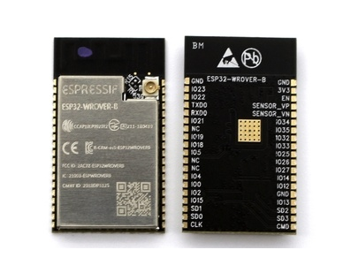 M&oacute;dulo Wi‑Fi e Bluetooth Espressif ESP32‑WROVER‑IB 16M 128Mbit Flash - Imagem 1
